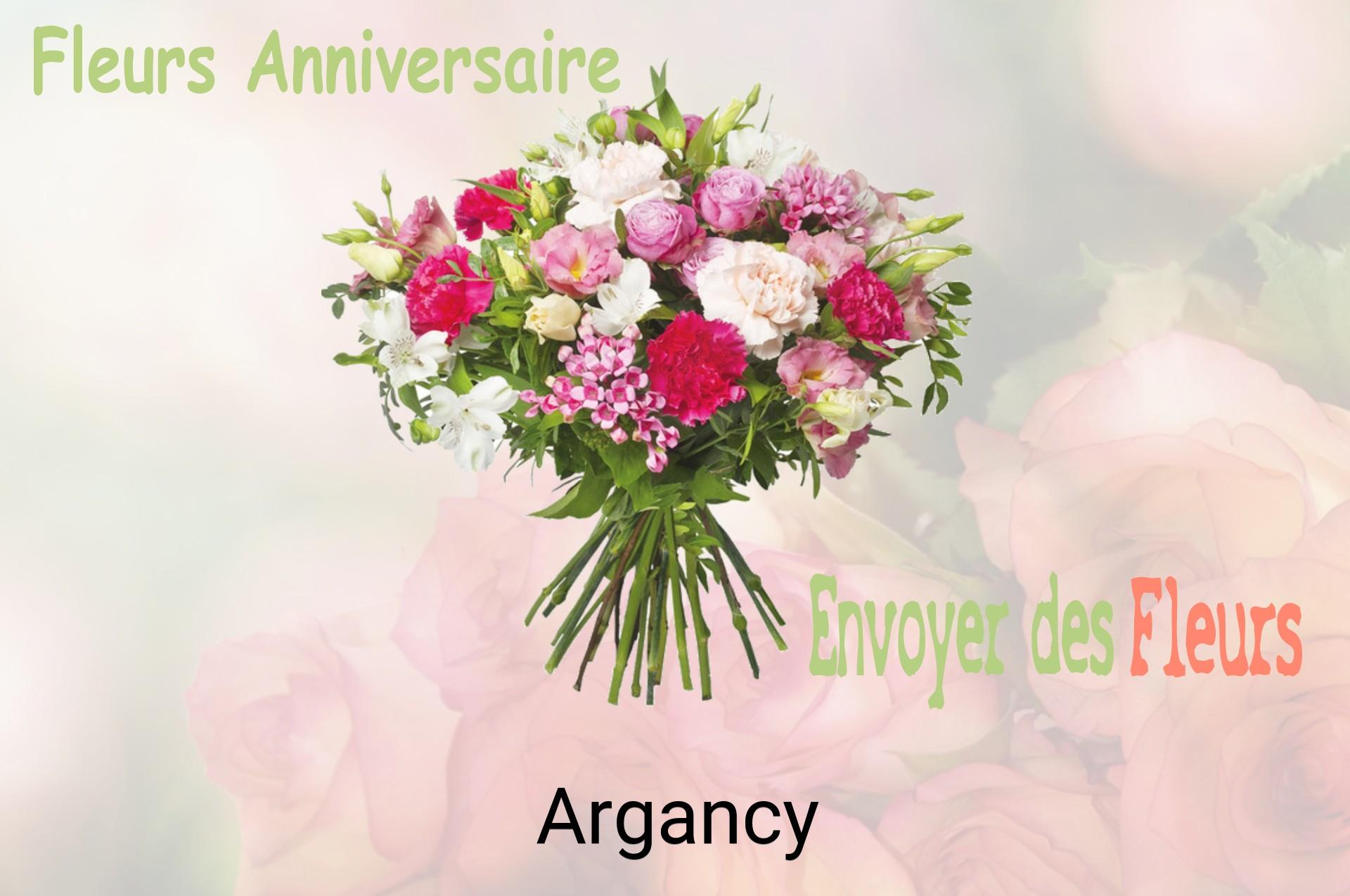Bouquet de fleurs d’anniversaire livré à Argancy